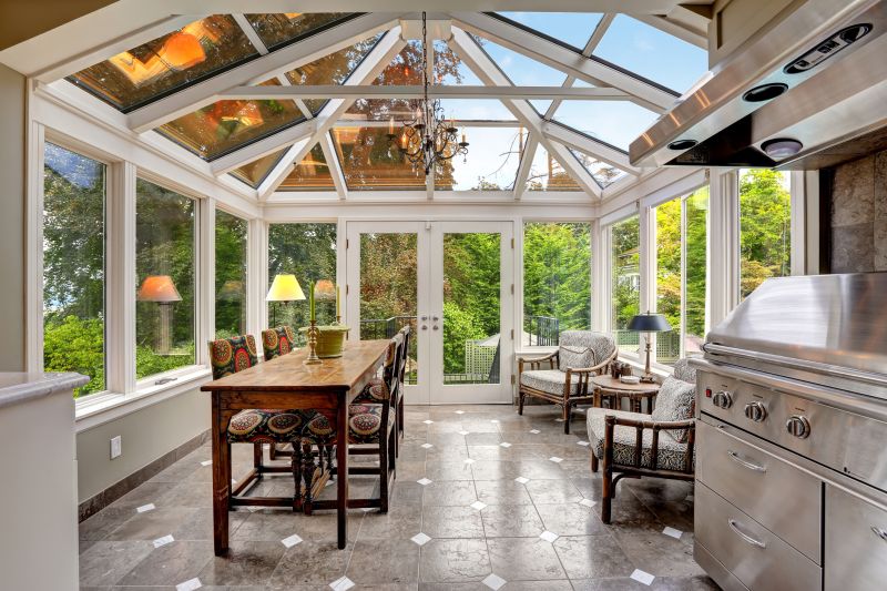 Sunroom with Outdoor Connection